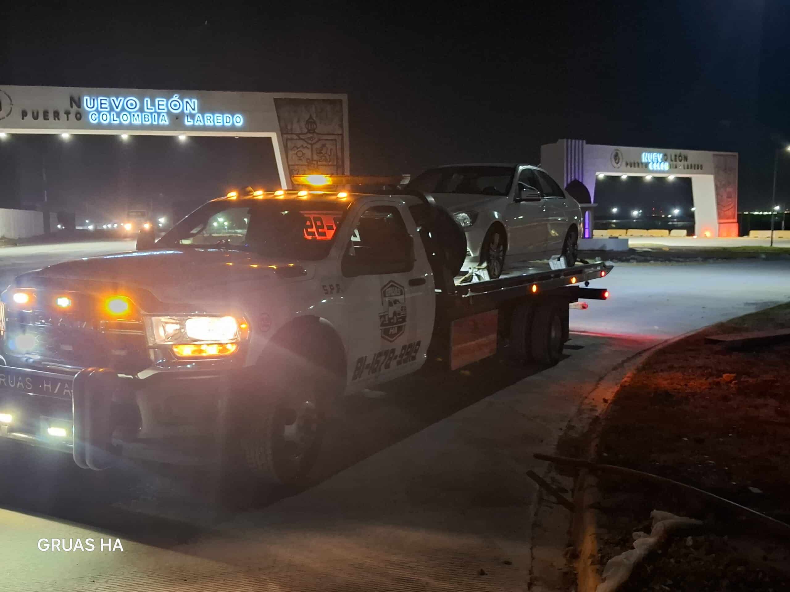 Grúa foránea en Monterrey para traslado de vehículos